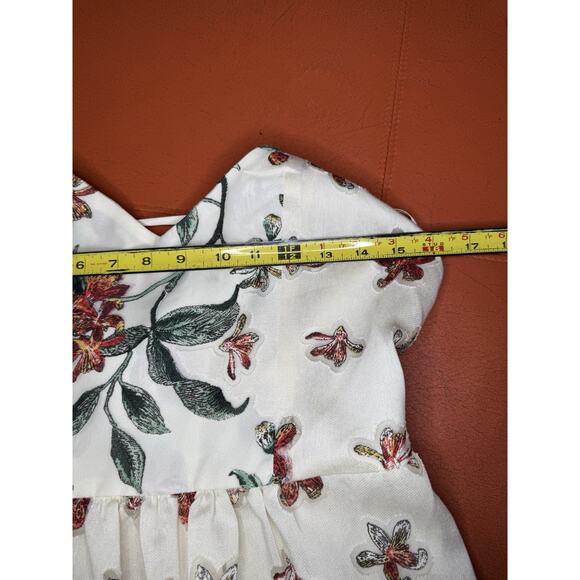 BCBGeneration Floral Burnout Maxi Dress M NWT - Picture 12 of 14